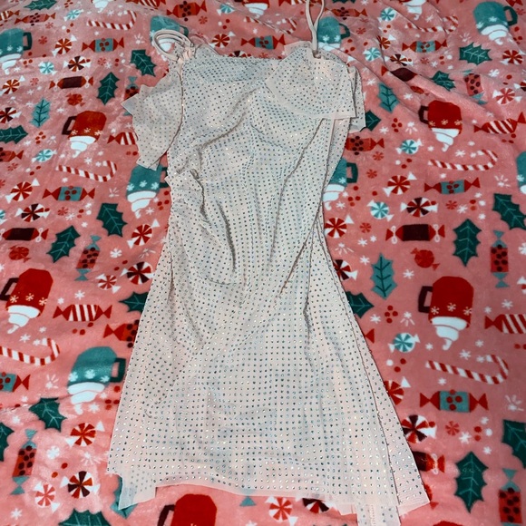 Fashion Nova pink rhinestone dress - Picture 3 of 4